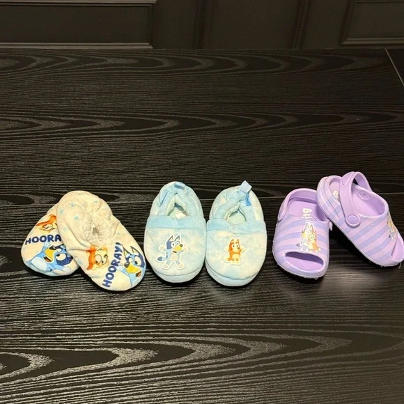 Toddler bluey slipper bundle - Picture 2 of 5